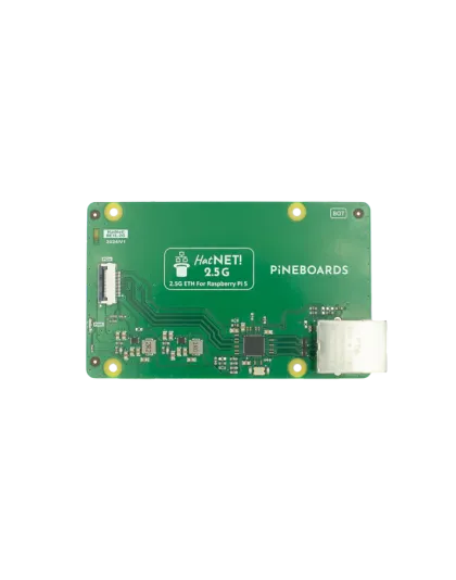 Pineboards HatNET! 2.5G (2.5 Gigabit Ethernet) for Raspberry Pi 5