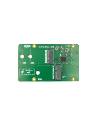 PineBoards HatDrive! AI (NVMe 2230,2242 GEN 2 + Coral Edge TPU) for Raspberry Pi 5