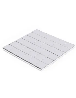 36PCS Lot 15X15x2mm White SMD DIP IC Chip Heatsink Thermal Paste Pads