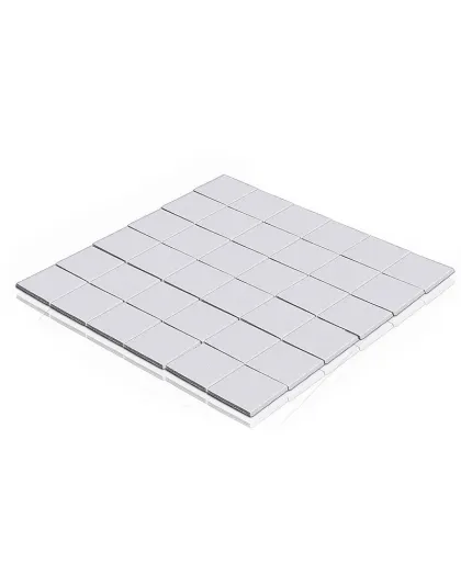 36PCS Lot 15X15x2mm White SMD DIP IC Chip Heatsink Thermal Paste Pads