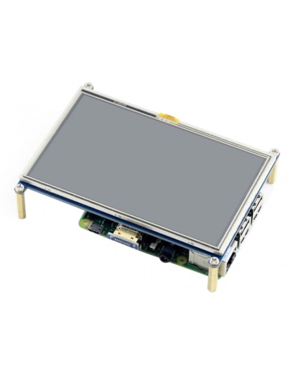 5inch Waveshare Resistive Touch Screen LCD, 800×480, HDMI, Low Power