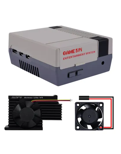 Game 5Pi Retro Gaming Case for Raspberry Pi 5