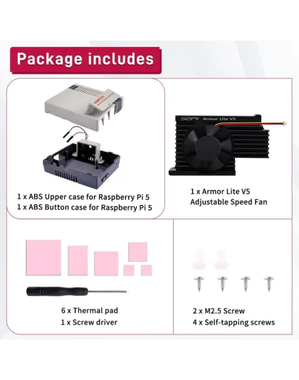 Game 5Pi Retro Gaming Case for Raspberry Pi 5