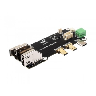 Waveshare Micro HDMI to HDMI Multifunctional Adapter Compatible with Raspberry Pi 5 / 4B