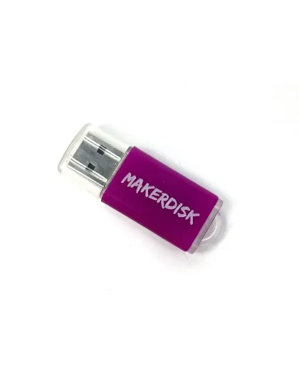 USB2.0 Makerdisk microSD Card Reader/Writer supports up to 128 GB SDHC cards