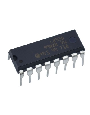 L293D Dual H-Bridge IC - Solenoid, DC &amp; Stepper Motor Driver