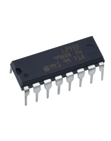 L293D Dual H-Bridge IC - Solenoid, DC &amp; Stepper Motor Driver