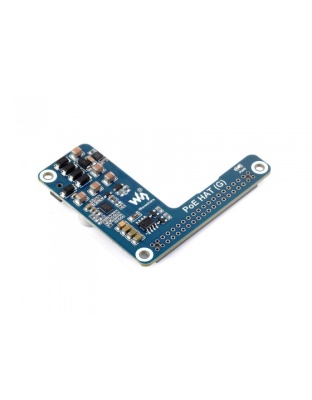  Power Over Ethernet HAT (G) For Raspberry Pi 5, 5V 5A Output, Supports 802.3af/at network standard, Raspberry Pi 5 PoE HAT