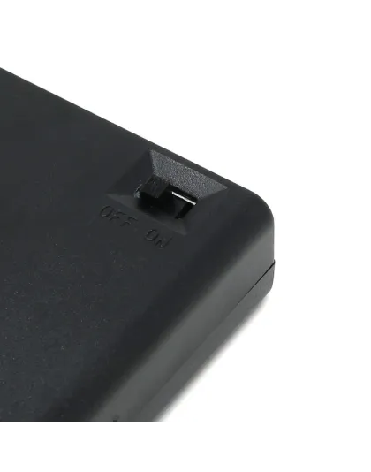 3xAA USB Battery Holder with Cover and Switch
