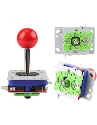 DIY Arcade 8 Way Joystick Replacement Part using lugs