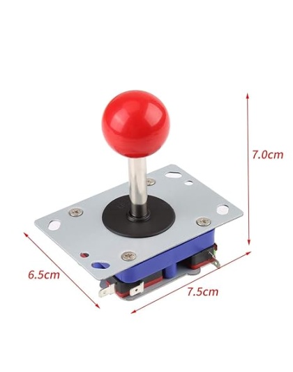 DIY Arcade 8 Way Joystick Replacement Part using lugs