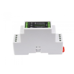 Rail-mount TTL To RS232 Galvanic isolated Converter, Full-Duplex Communication, Lightningproof &amp; Anti-Surge, TTL Serial Converter