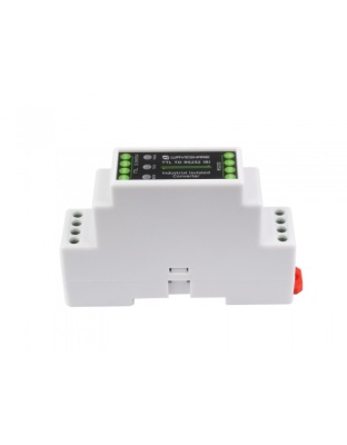 Rail-mount TTL To RS232 Galvanic isolated Converter, Full-Duplex Communication, Lightningproof &amp; Anti-Surge, TTL Serial Converter