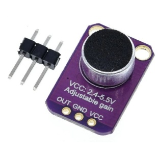 GY-MAX4466 Adjustable Gain Highly Sensitive Microphone Board 2.4-5V DC