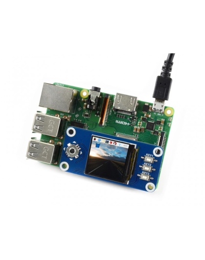 240x240, 1.3inch IPS LCD display HAT for Raspberry Pi