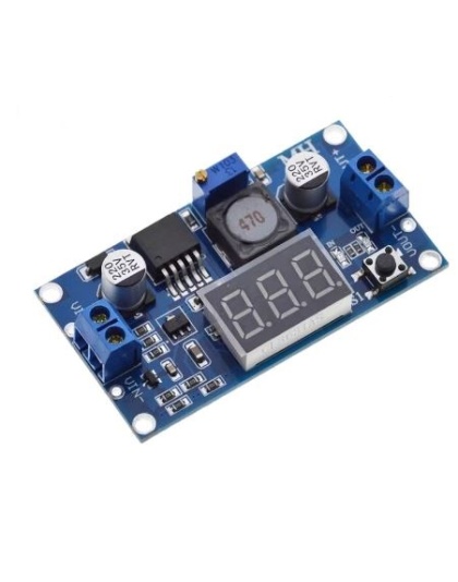 4V to 40V DC to DC Step Down LM2596 Voltage Regulator Converter Module - Blue