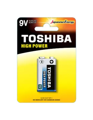 TOSHIBA ALKALINE 6LR6- 9V
