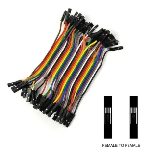  Jumper Cables Female to Female Ribbon of 40 x 100mm
