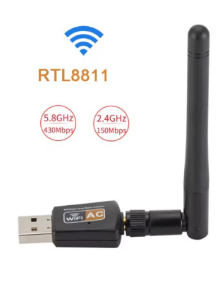 Dual-Band 5GHz/2.4GHZ USB WiFi Adapter with Antenna