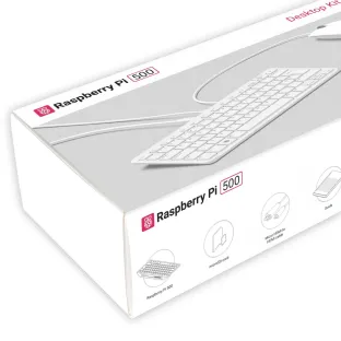 Raspberry Pi 500 EU Kit with US Keyboard