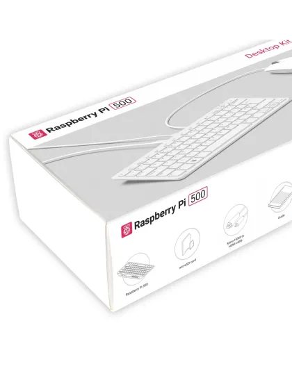 Raspberry Pi 500 EU Kit with US Keyboard