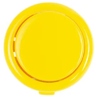 Picade Classic Arcade Buttons – Yellow