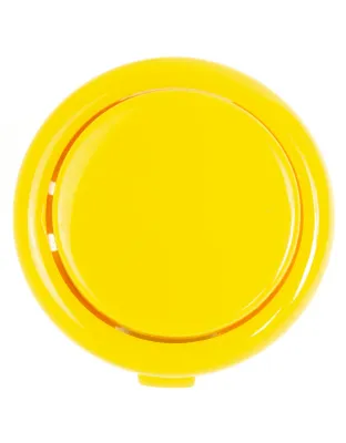 Picade Classic Arcade Buttons – Yellow