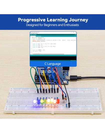 SunFounder 3 in 1 Ultimate Starter Kit with Original Arduino Uno R4 Minima