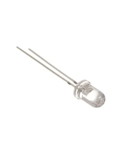 Yellow Flickering Candle 5mm Water Clear LED - 30deg - 5800mCd