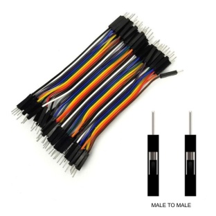  Jumper Cables Male to Male Ribbon of 40 x 100mm