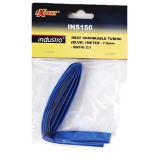 2:1 Blue 2.5mm Heat Shrink - 1meter