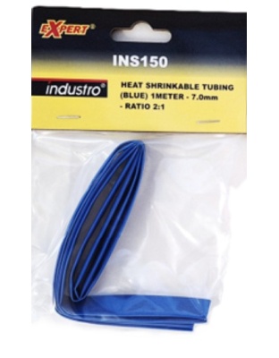 2:1 Blue 2.5mm Heat Shrink - 1meter