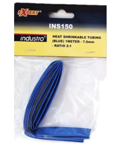2:1 Blue 5mm Heat Shrink - 1meter