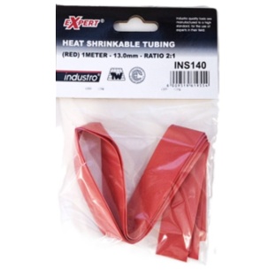 2:1 Red 2.5mm Heat Shrink - 1meter