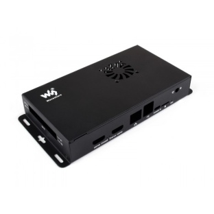 Metal Case Designed For Raspberry Pi Official Compute Module 5 IO Board, Comes With Cooling Fan