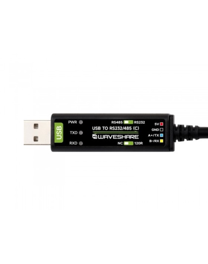 USB To RS232/485 Serial Cable, Original FT232RNL Chip, Onboard Power And Signal Indicators, Multi-OS Compatible &amp; Multi-device Applicable