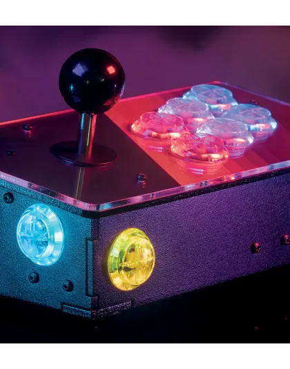 Picade Plasma Kit - Illuminated Arcade Buttons – 10-button kit