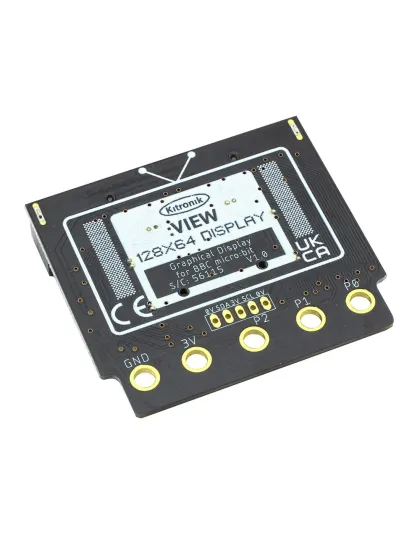 Kitronik :VIEW Graphics 128 OLED display 128x64 for BBC micro:bit