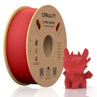 Creality Hyper PLA Filament with RFID, 1kg, 1.75mm, Red