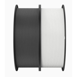 Creality CR-PLA Filament White &amp; Black 1.75mm twin pack(1Kg+1Kg)