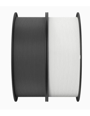 Creality CR-PLA Filament White &amp; Black 1.75mm twin pack(1Kg+1Kg)