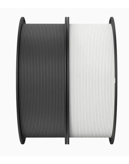Creality CR-PLA Filament White &amp; Black 1.75mm twin pack(1Kg+1Kg)