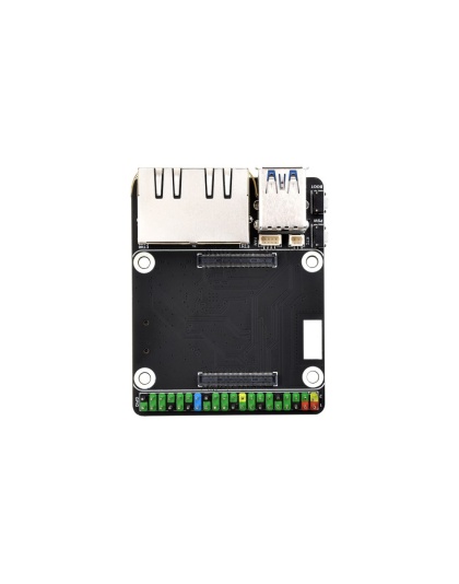 Mini Dual Gigabit Ethernet Base Board Designed for Raspberry Pi Compute Module 5(Not Included)