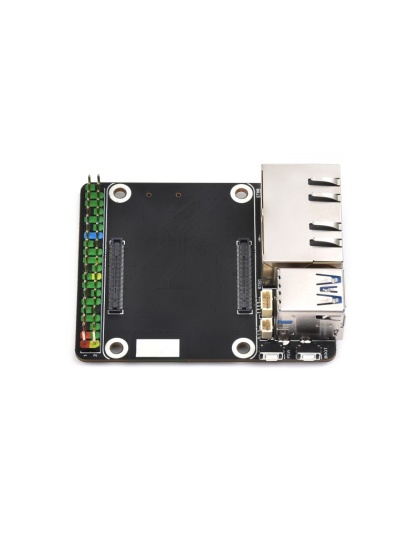 Mini Dual Gigabit Ethernet Base Board Designed for Raspberry Pi Compute Module 5(Not Included)