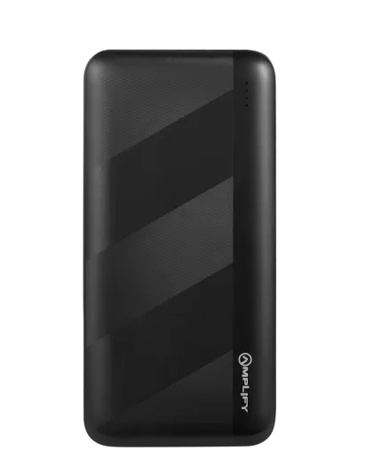 Amplify Spark Series 10000mAh Power Bank - Black/Grey