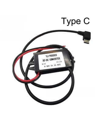 8-90V to 5V 5A DC DC Step Down Buck Converter 25W USB-C