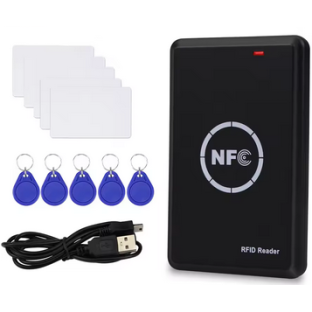 RFID Copier Duplicator 125KHz Key fob NFC Smart Card Reader Writer 13.56MHz Encrypted Programmer USB UID T5577 EM4305 Cards Tags