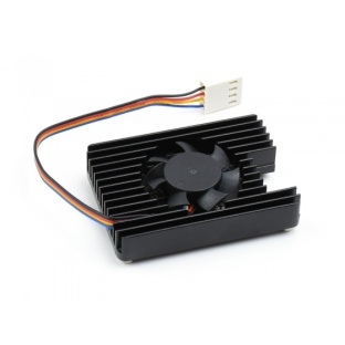 Dedicated All-in-One 3007 Cooling Fan for Raspberry Pi Compute Module 4 CM4, Speed Adjustable, with Thermal Tapes 12V