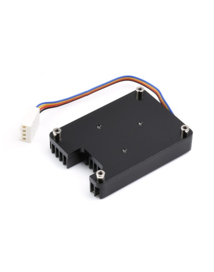 Dedicated All-in-One 3007 Cooling Fan for Raspberry Pi Compute Module 4 CM4, Speed Adjustable, with Thermal Tapes 5V