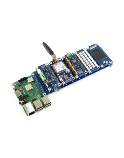 Stack HAT for Raspberry Pi, stacks up to 5 HATs at once